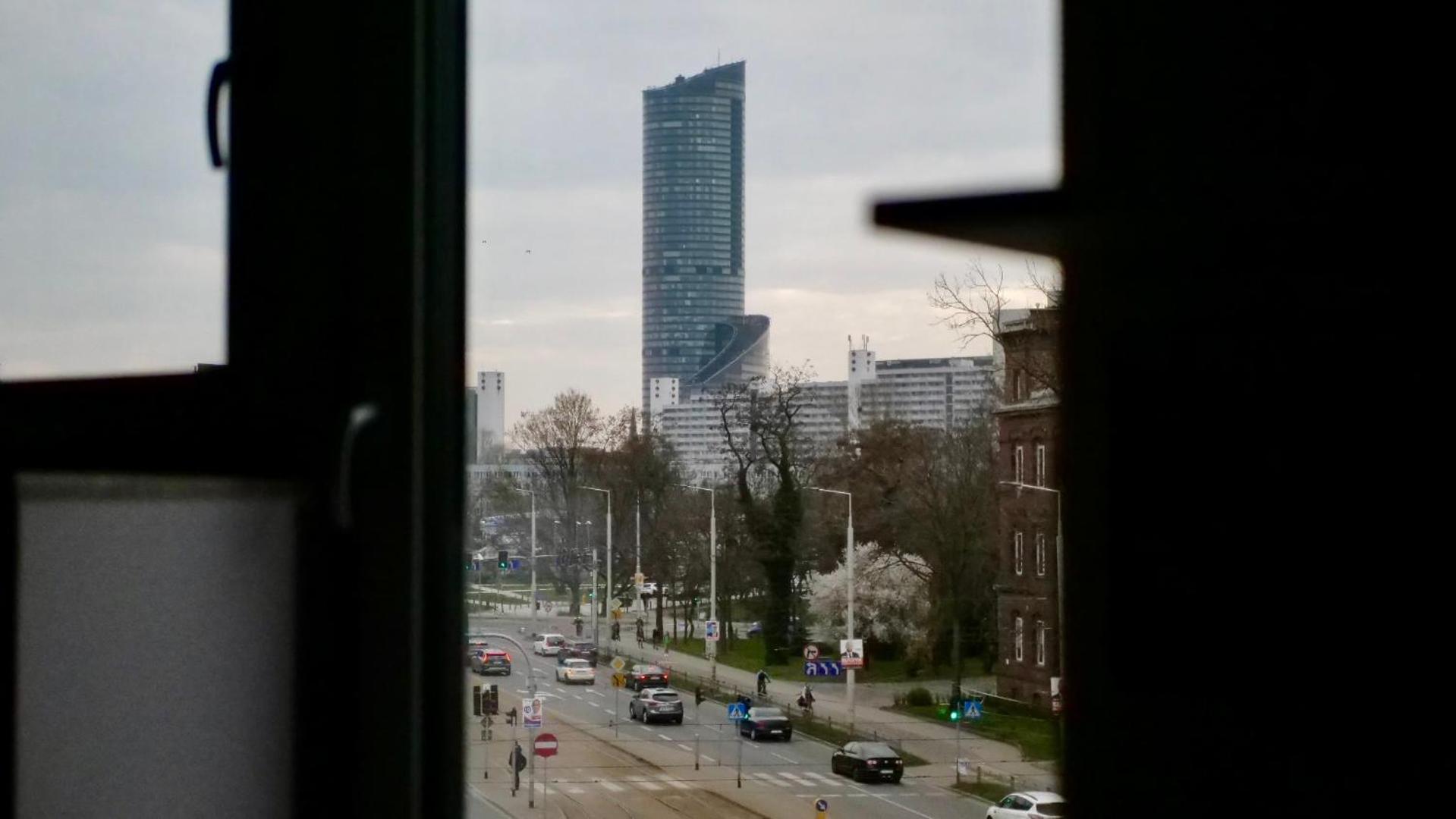 City View Studio Daire Wroclaw Dış mekan fotoğraf